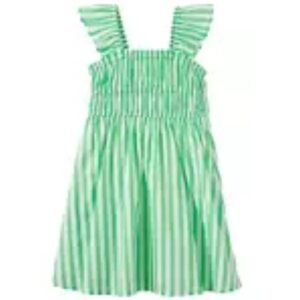 Cotton On Kids 100% Cotton Frankie Flutter Sleeves Dress